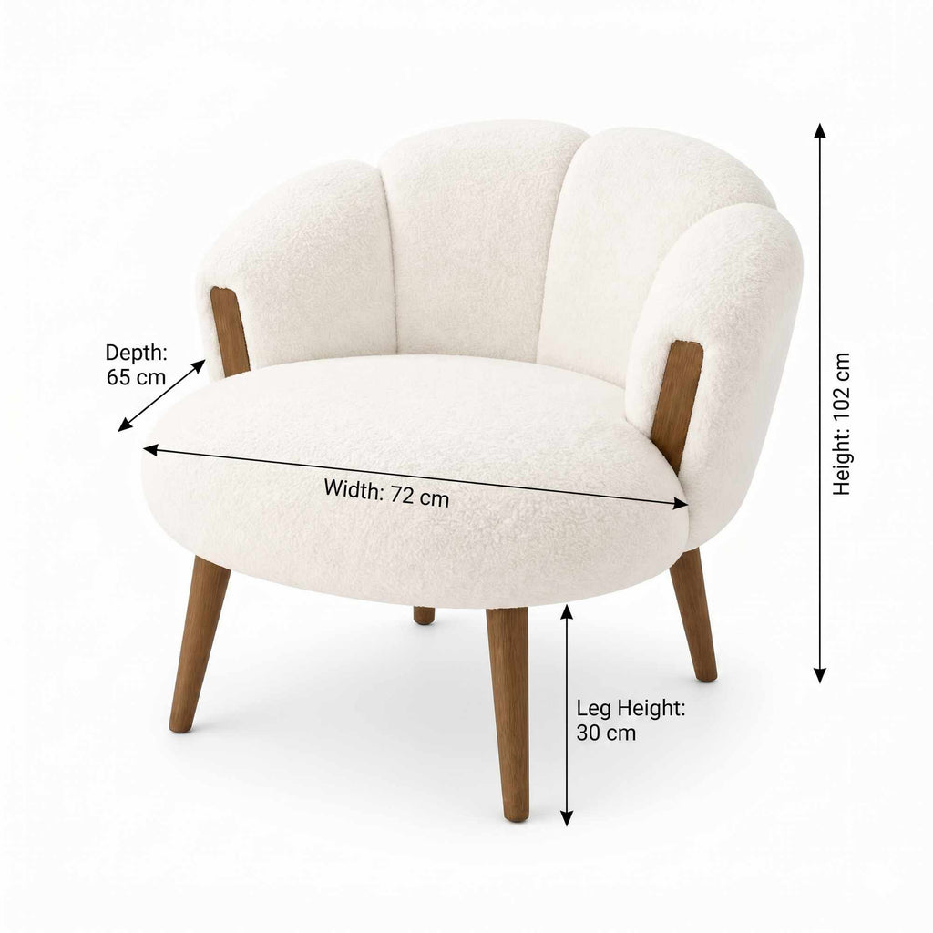 Star - Fauteuil - Blanc