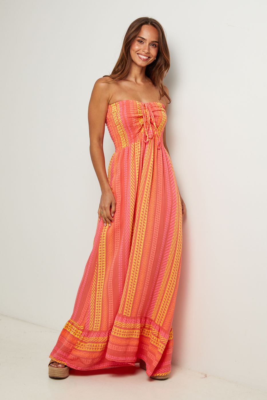 Vestido - Coral