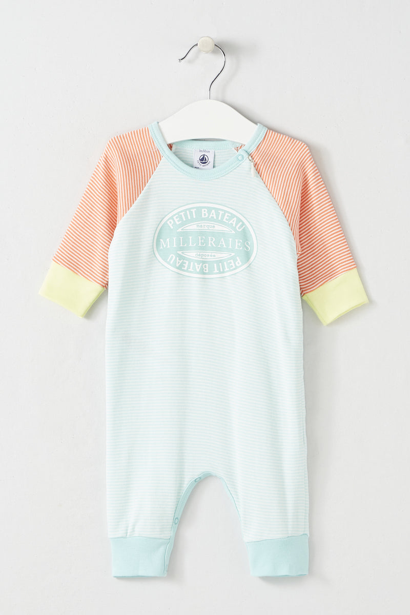 Mono - Rosa Y Azul - Bebé Niña