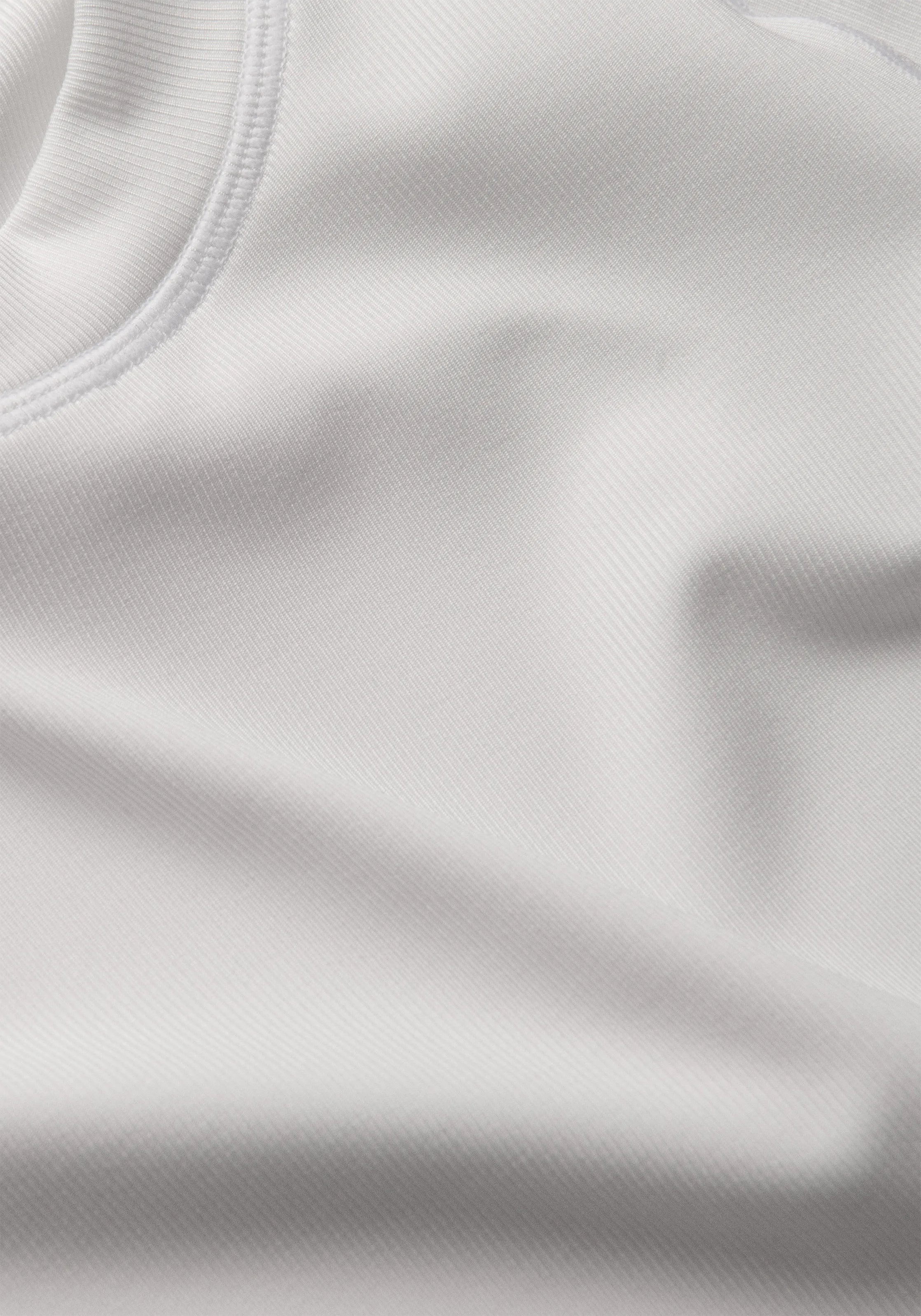 Defined Rib Tee - White