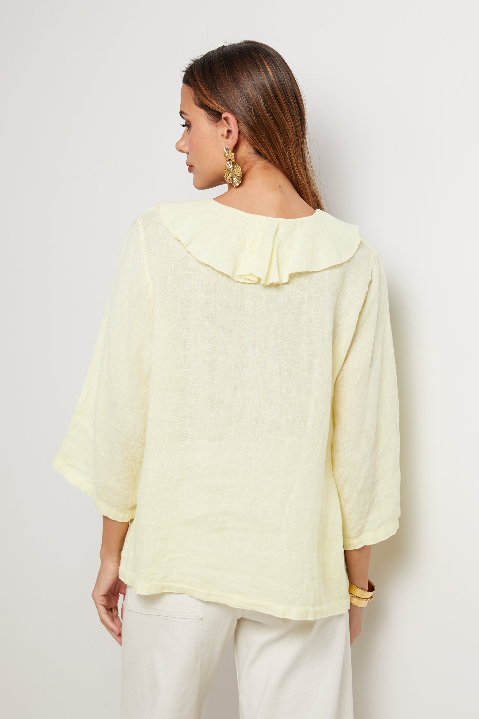Top - Jaune - Femme