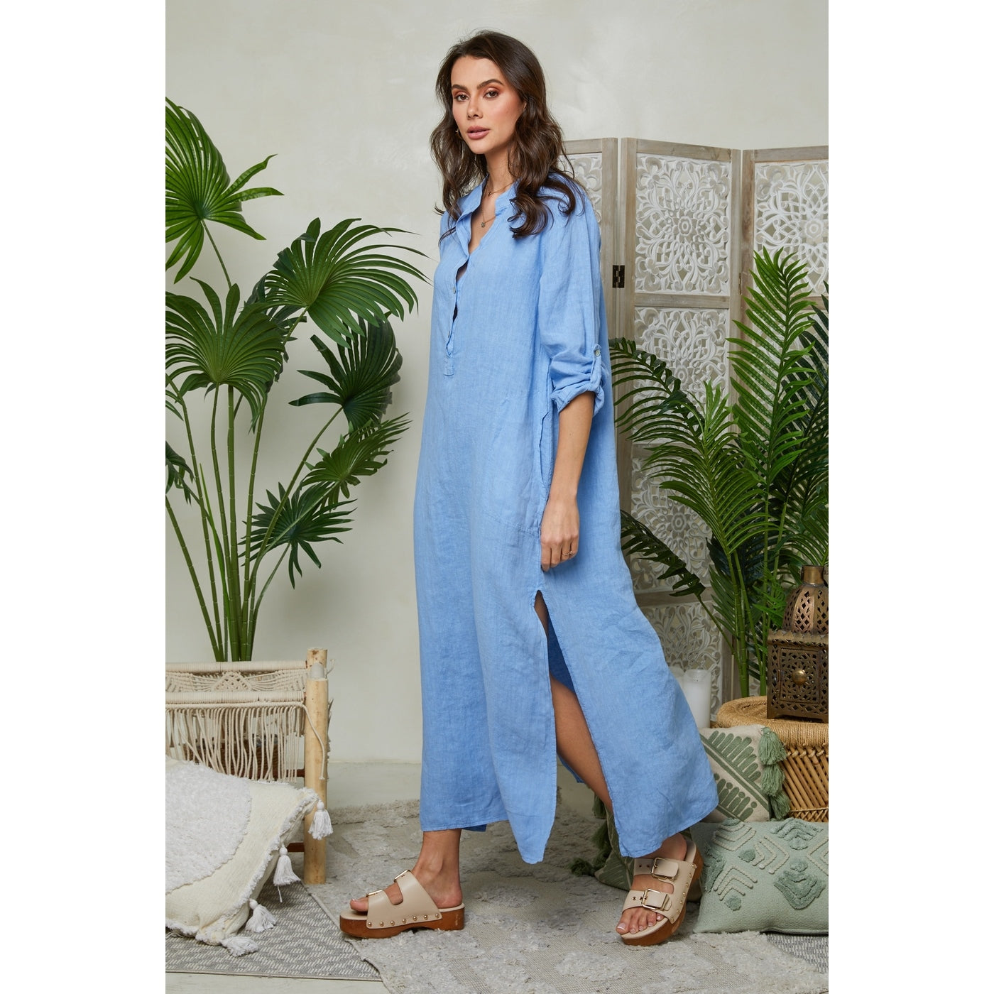 Robe - Indigo - Femme