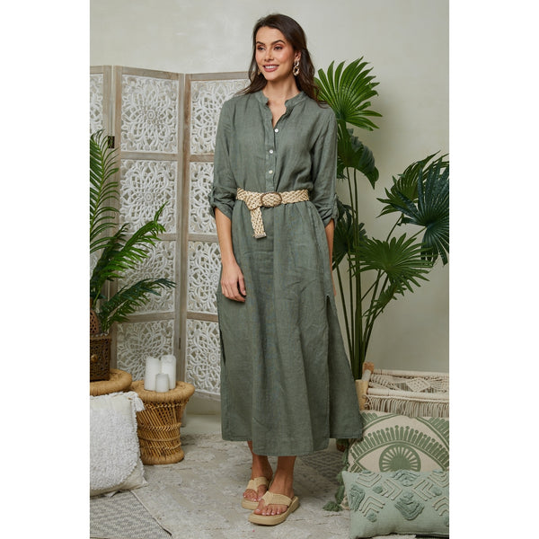 Vestido - Caqui - Mujer