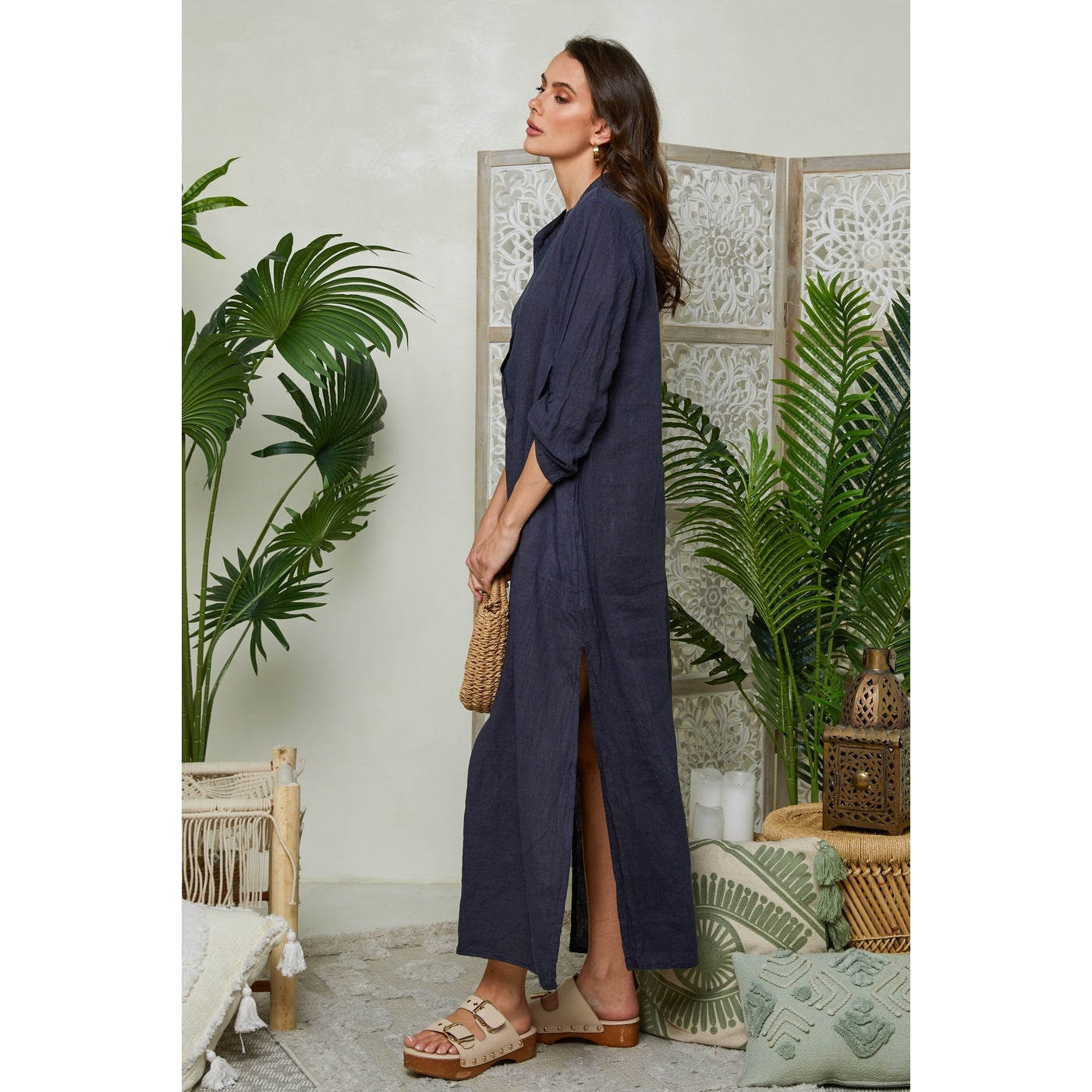 Robe - Marine - Femme