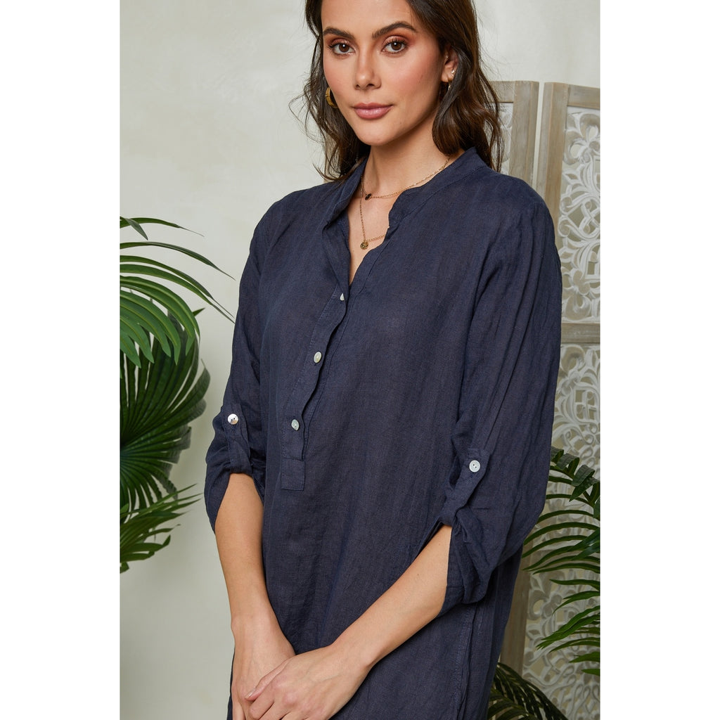 Robe - Marine - Femme