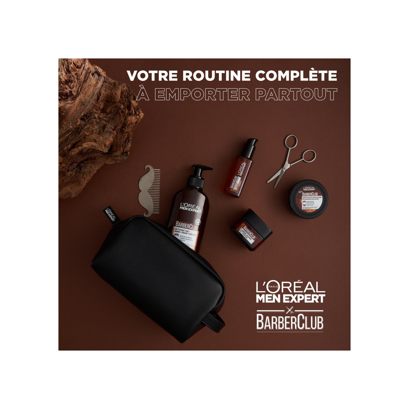 Men Expert Barberclub Expert Kit de rutina de cuidado de la barba