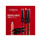 Infalible Lipstick Duo 24H 404 Coral Constante