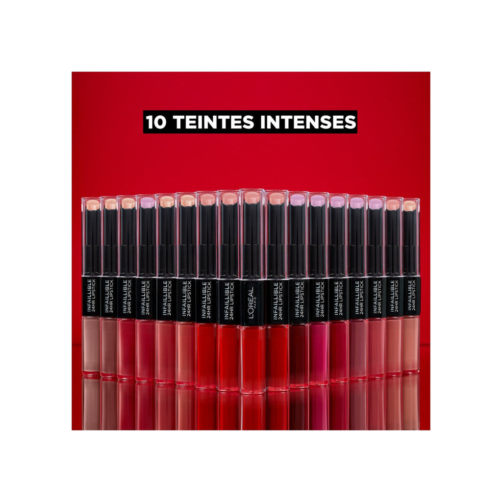 Infalible Lipstick Duo 24H 404 Coral Constante