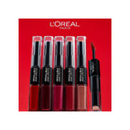 Infalible Lipstick Duo 24H 404 Coral Constante