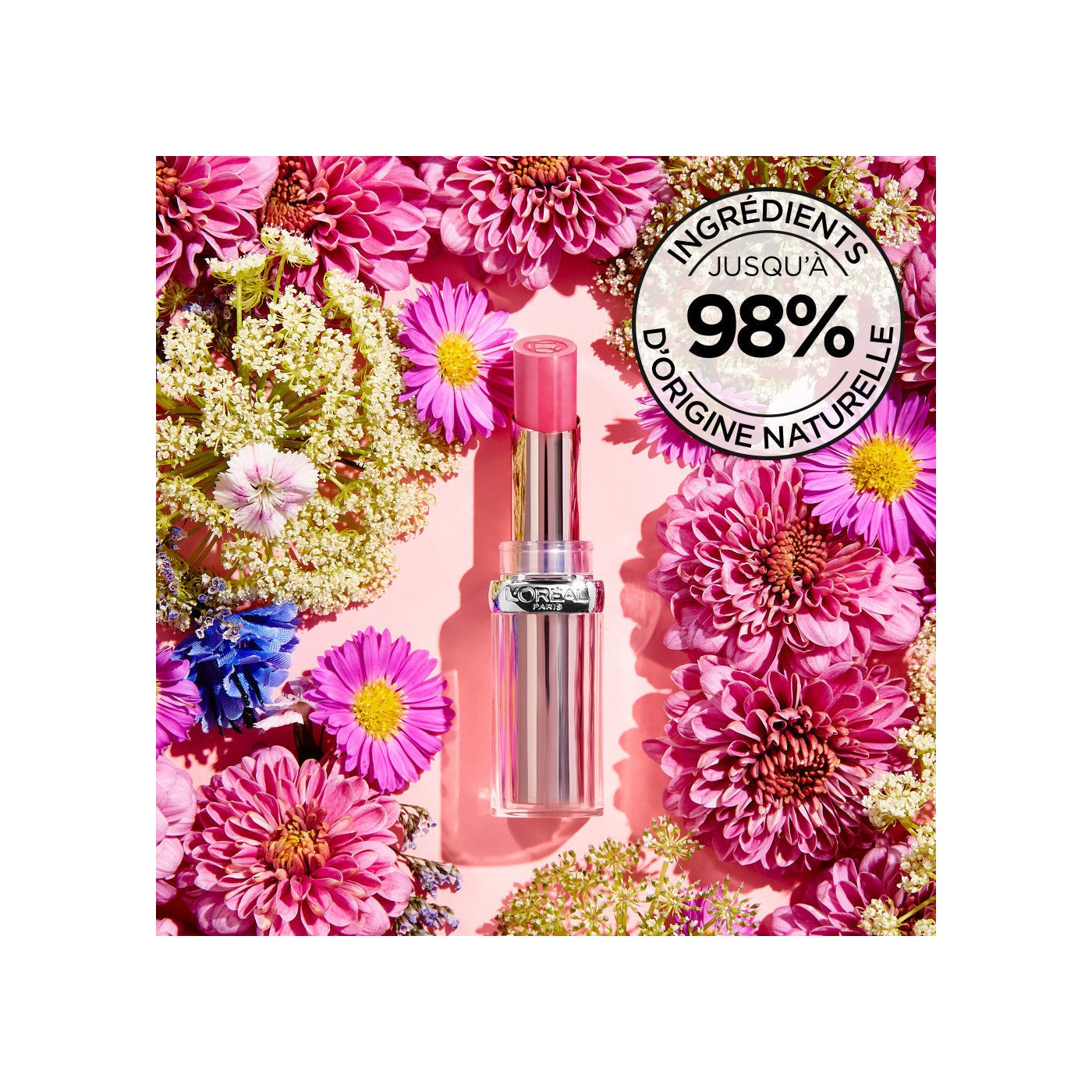 Bálsamo Labial Con Color Glow Paradise 112 Pastel Exaltation