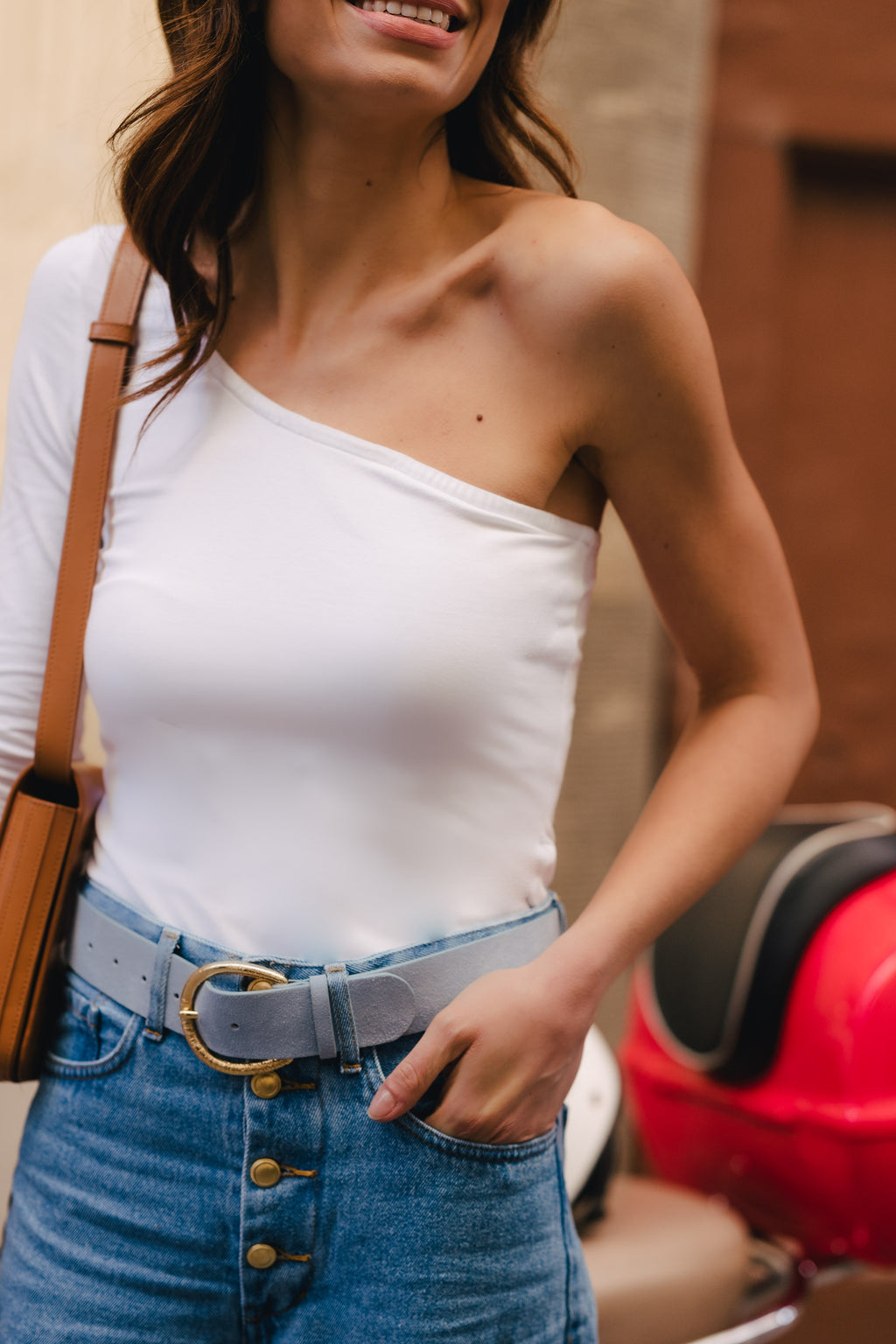 Top Lucy Jersey Blanc