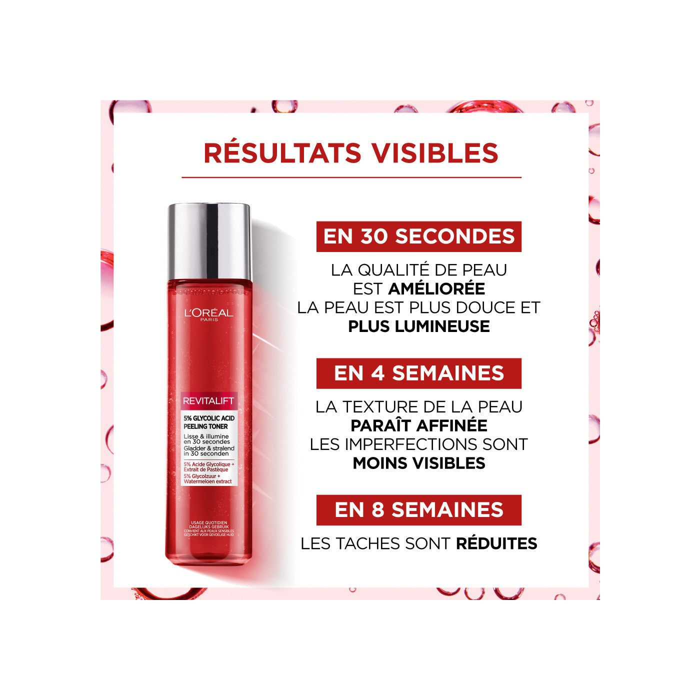 Revitalift Lotion Effet Peeling Lissante & Exfoliante À L'Acide Glycolique 5%