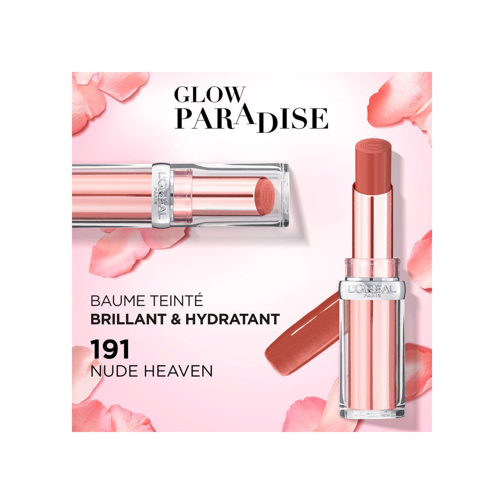 Baume À Lèvres Teinté Glow Paradise 191 Nude Heaven