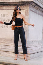 Top Lucy Jersey Negro