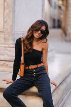 Top Lucy Jersey Negro