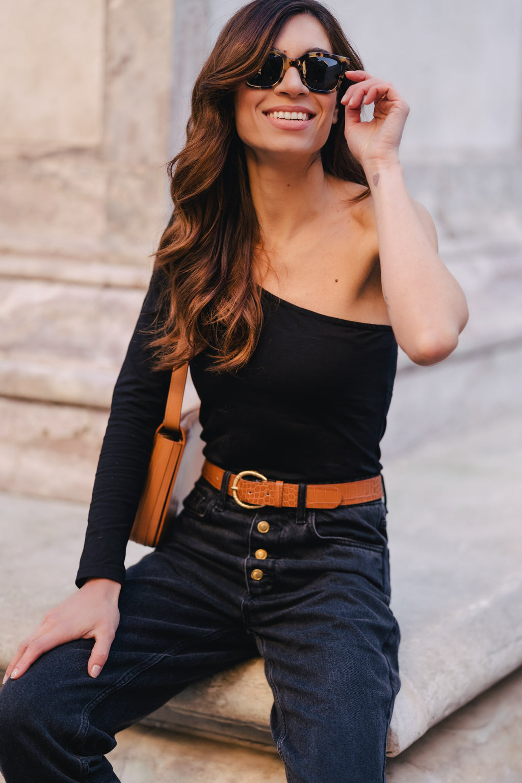 Top Lucy Jersey Negro