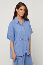 Chemise - Azur - Femme