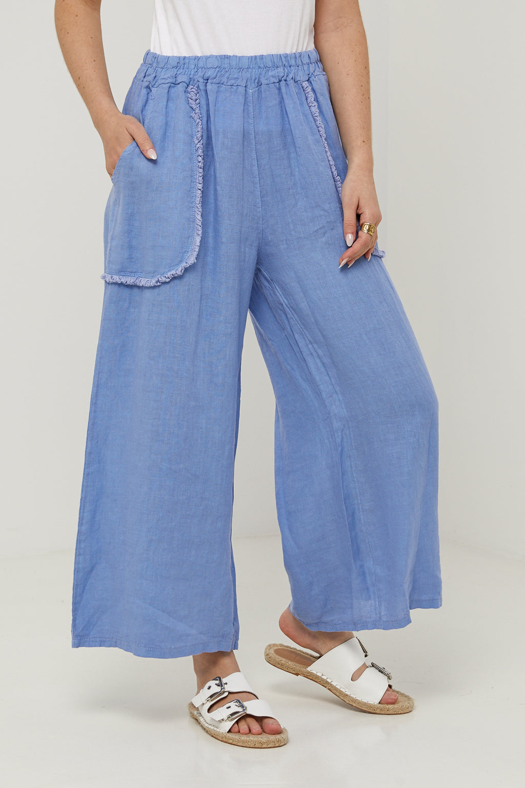 Trousers - Azure - Women