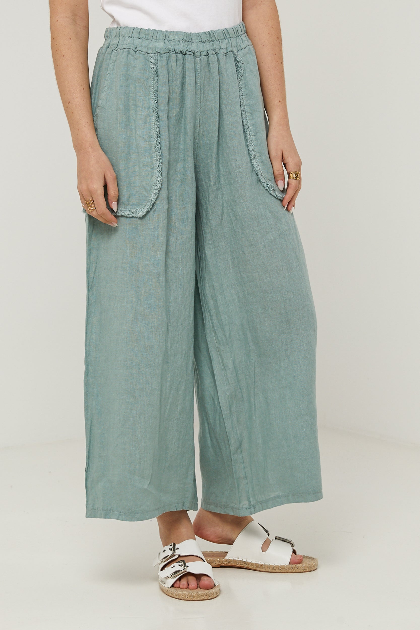 Trousers - Green - Women