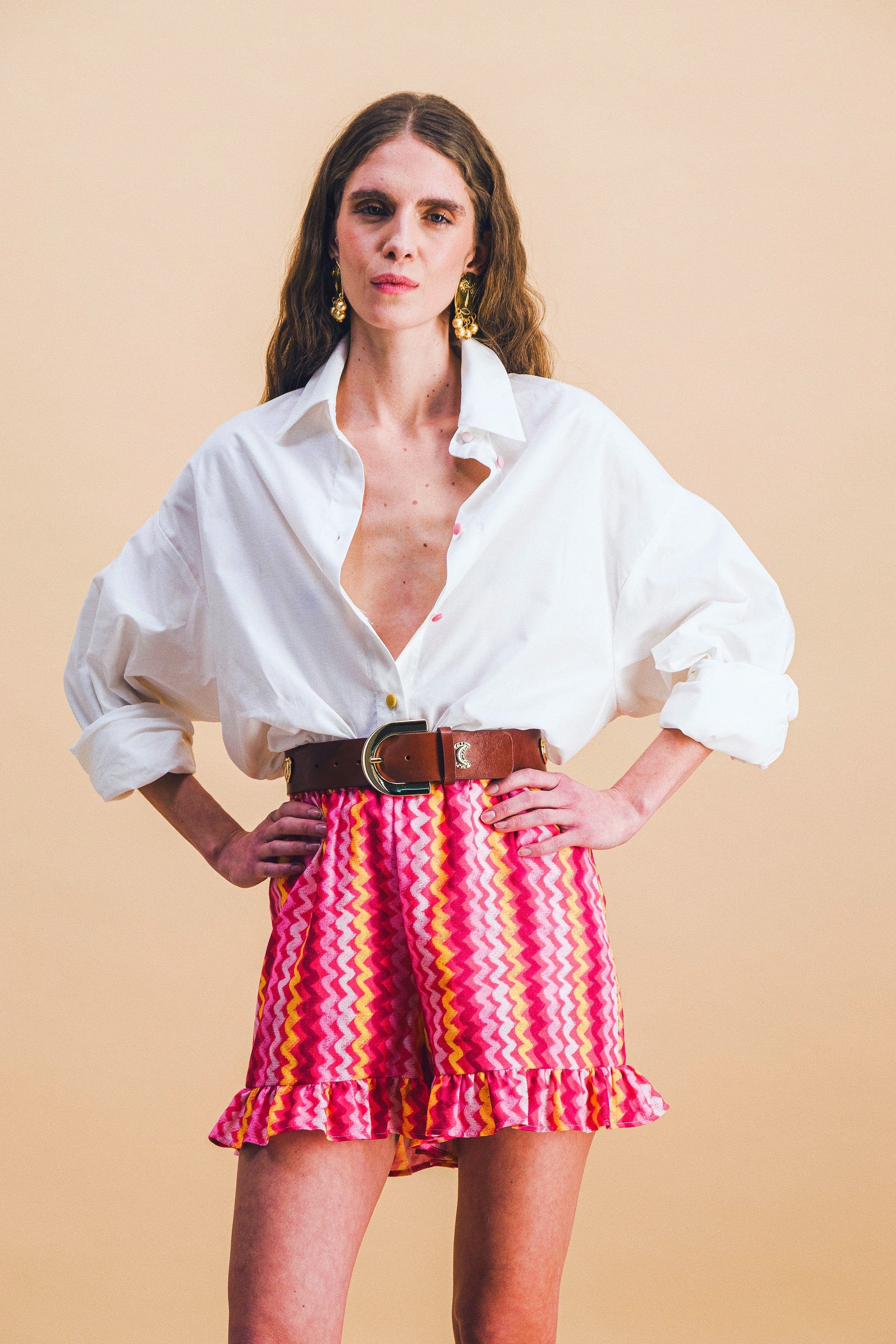 Pantalones cortos Dario Orphism Lines