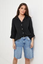 Chemise - Noir - Femme
