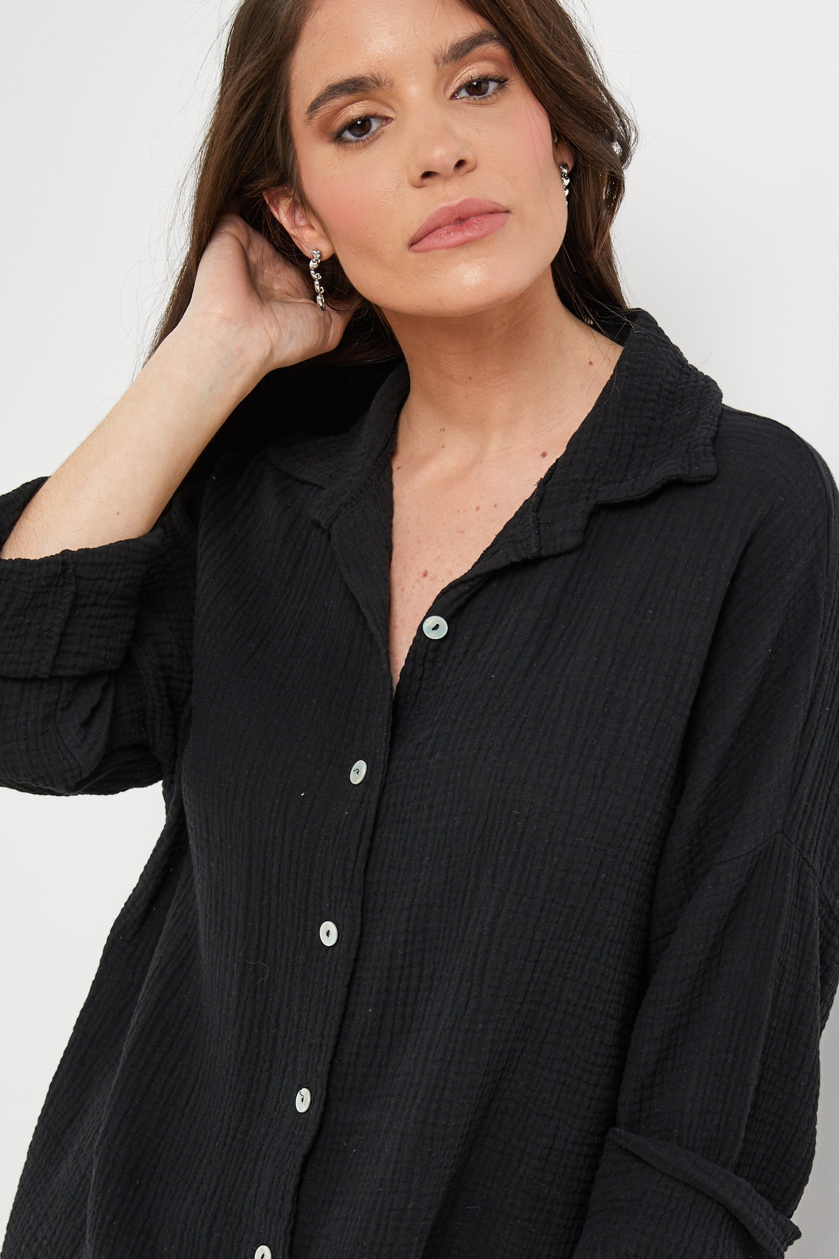 Chemise - Noir - Femme