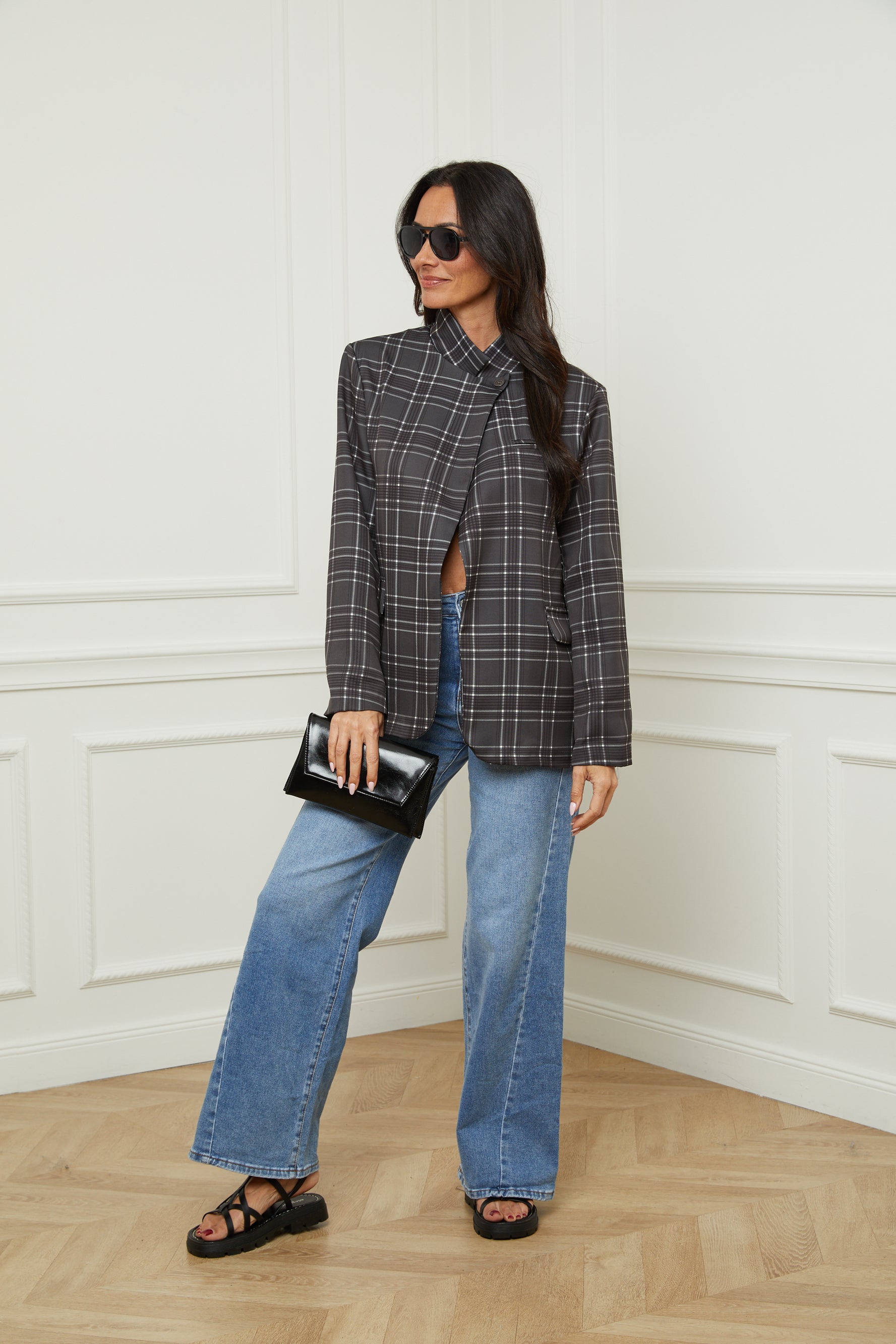 Claudia Jacket - Car.Grey