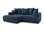 Atilla - Convertible Corner Sofa with Storage - Textured Fabric - Left-Hand Corner