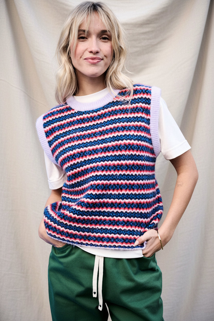 Jersey Mila - Rayas Multicolor