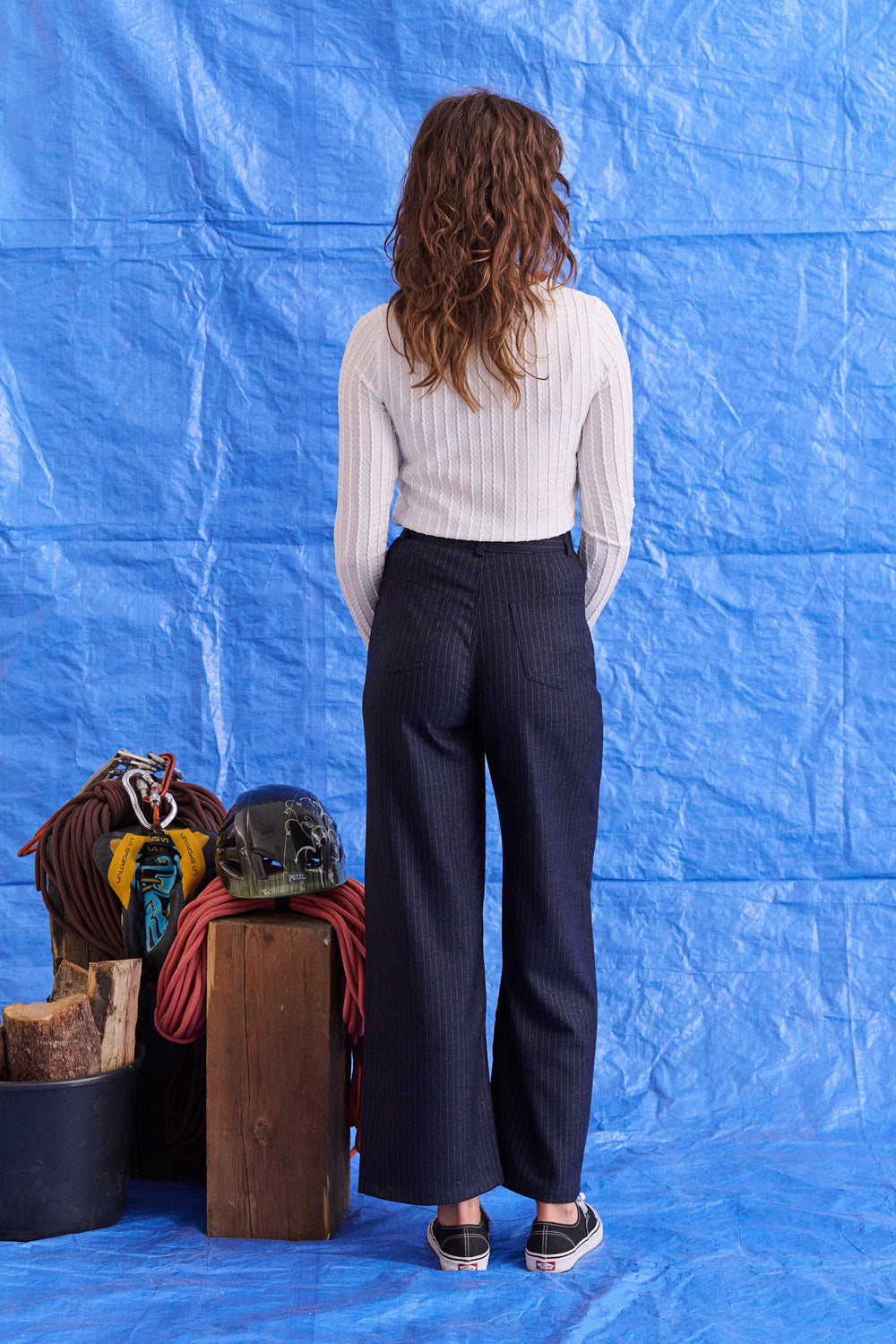 Pali Trousers - Pinstripe