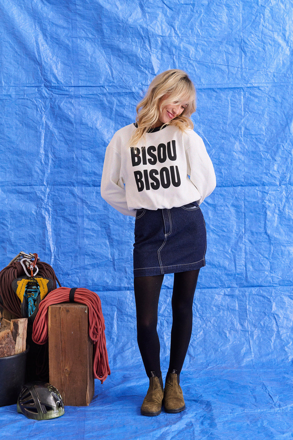 Nola Sweatshirt - White