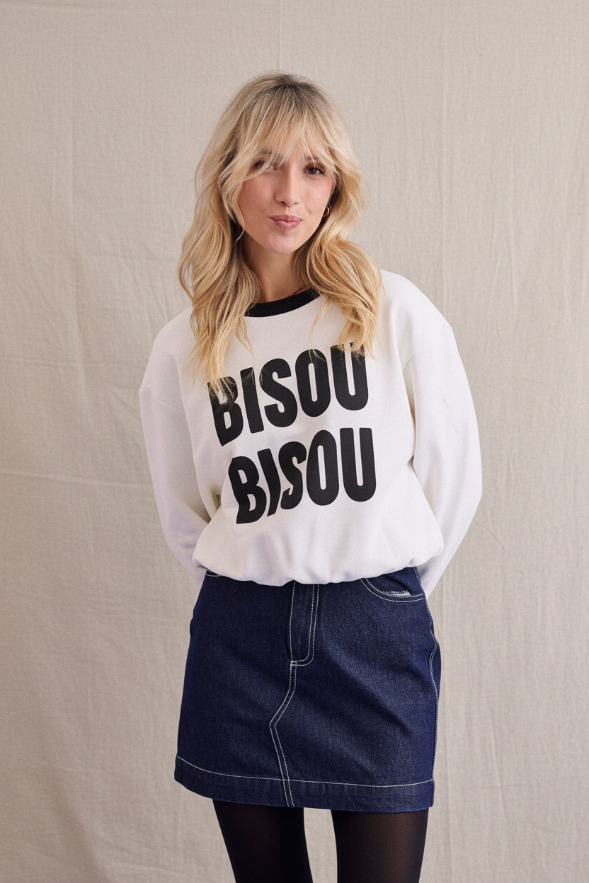 Nola Sweatshirt - White
