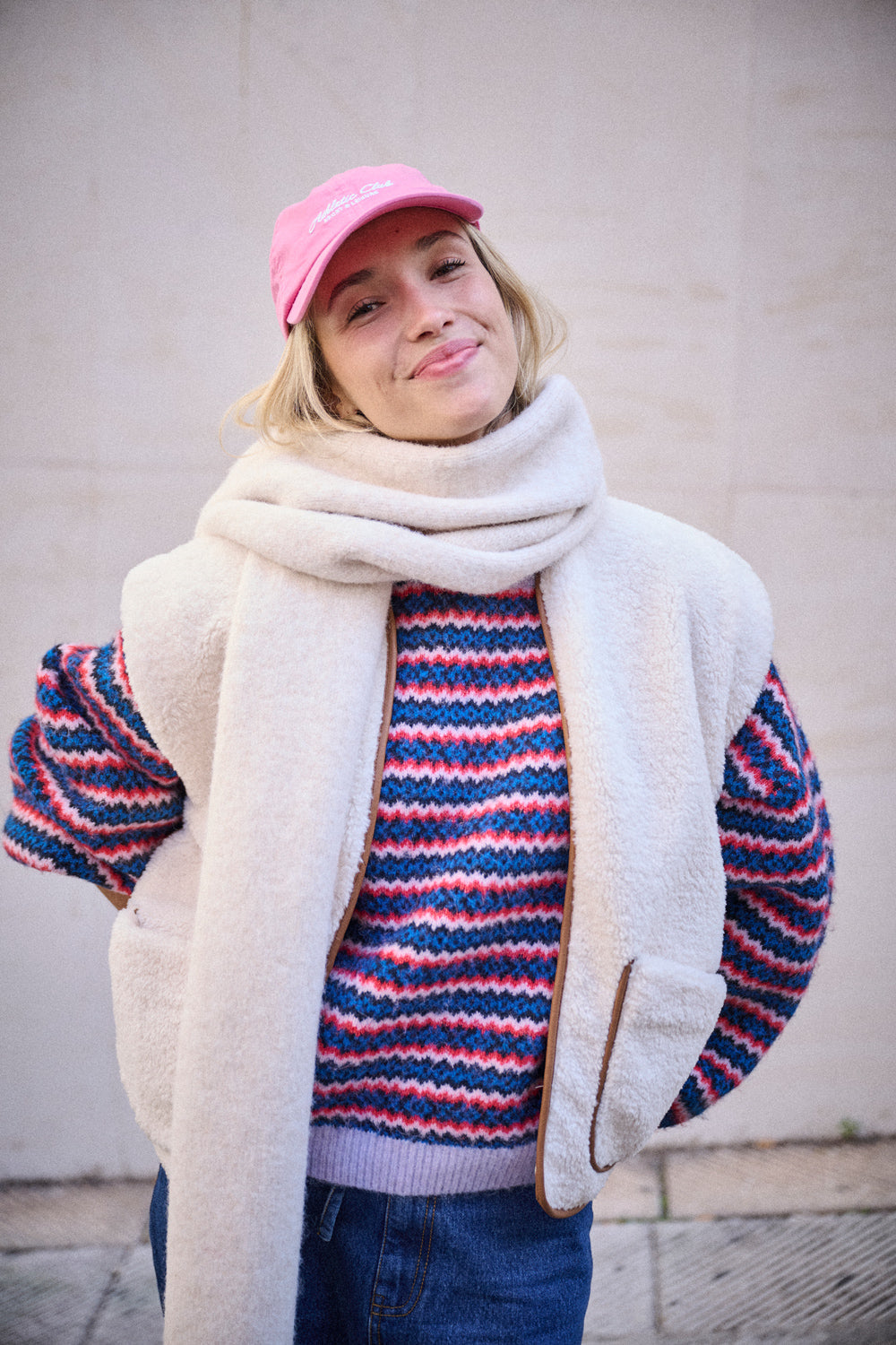 Alysse Scarf - White