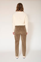Pantalon Phenomene Velvet Chic - Kaki