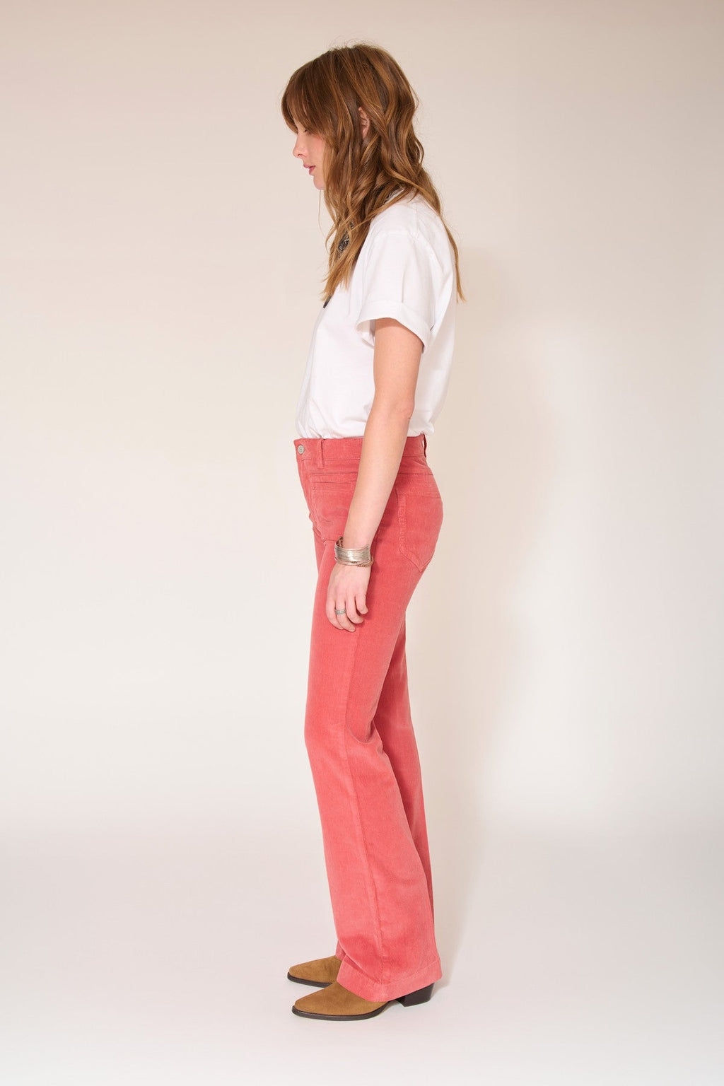 Pantalon The Carolina Velvet Chic - Nuts