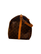 Louis Vuitton - Torba Keepall Bandoulière 45 Płócienna - Brązowy