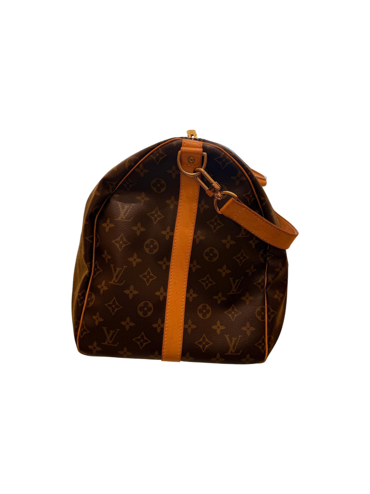 Louis Vuitton - Torba Keepall Bandoulière 45 Płócienna - Brązowy