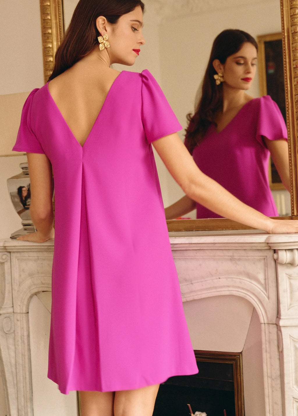 Jurk Alicia Violetblauw