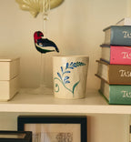 Tasse À Latte Indigo Flora