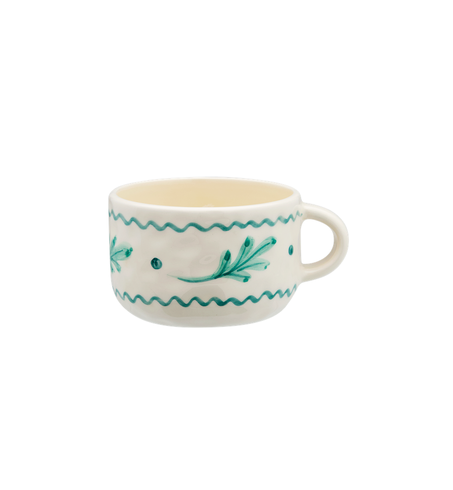 Mug À Cappuccino Leaf