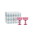 Verres À Cocktail Rose - Lot De 2