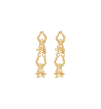 Monkey Loop Stud Earrings