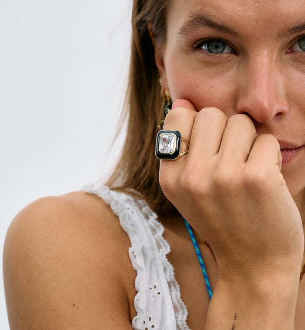 Alba Nero Ring