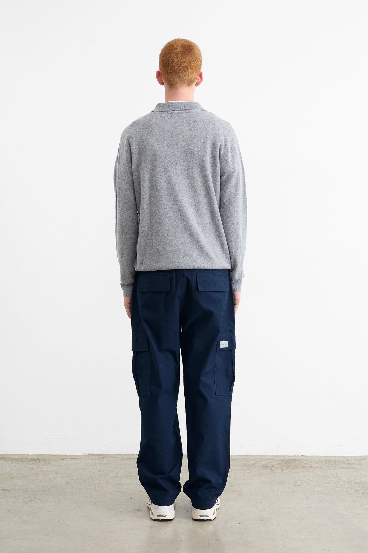 Polo Wool Grey Melange