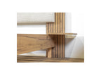 Lior - Cama con lamas macizas - Patas de madera natural