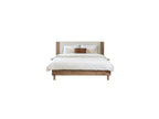Lior - Cama con lamas macizas - Patas de madera natural