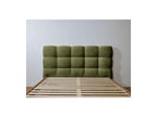 Cama con lamas macizas - Kumo - Patas de madera natural