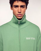 “From Future” Embroidery Vest Sweater