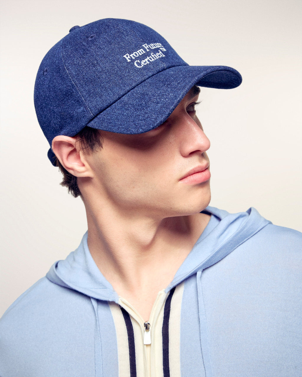 Pull Hoodie Bandes Contrastées
