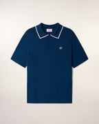 Jersey con cuello tipo polo bordado “Future”